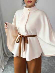 SHEIN Elenzya White,Autumn,Elegant,Sequin,Formal Women's Plus Size Knitted 2 Pieces Sets Modest Clothing Large-Sized Fashionable Casual Two Pieces Set For Spring - Multicolor - View 3