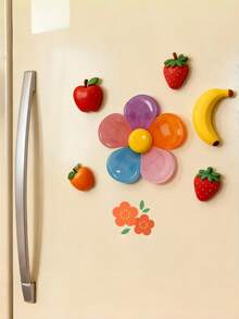 Joivida Kẹp niêm phong từ tính hình hoa 3D sáng tạo, kẹp túi đựng đồ ăn nhẹ và thực phẩm hình cánh hoa dễ thương, nam châm tủ lạnh, kẹp giữ ẩm giúp giữ tươi cho nhà bếp. - Nhiều màu - Xem 11