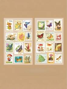 1 Set Of 4 Pcs"Golden Years" Gold Foil Stickers, Cute 2 Packs, Children's Journal Stickers, Retro Material Wholesale - Jinse Times - View 9
