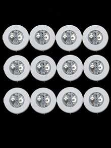 6/12pcs LED Colored Coasters, Illuminated Coasters, LED Sticker Lights, Bottle Lights, Bar Accessories - Luminous coaster - View 11
