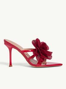 CUCCOO CHICEST Women Gladiator Sandals Valentine's Day Elegant Shoes - Red - View 8