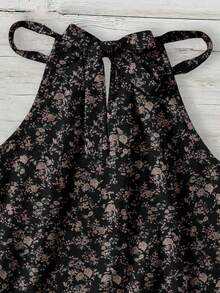 Rusticease 女士碎花吊带背心，适合春夏穿着 - 彩色 - 查看 6