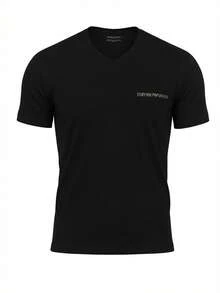 Men's T-Shirt 2 Pack White - Black and Black - View 5