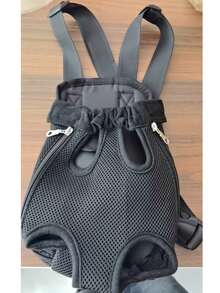 1 Pc Legs Out Front Pet Dog Carrier ,Front Chest Backpack ,Pet Cat Puppy Tote Holder Sling Bag For Small Puppy Keep Cat Carrier Cat Bag - Black - View 13