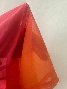 Bonvoyette 2026 New Women's Summer Beach Vacation Long Sleeve T-Shirt Cover Up Midi Ombre Drawstring Shorts 2 Pieces Set - Pink - View 7