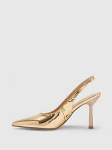 CUCCOO BIZCHIC Women's Pointed Toe Fashion High Heel Pumps Spring Shoes Spring Break Easter - Champagne - View 10