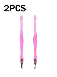 专业角质层修剪器和推棒，美甲工具，用于清洁指甲边缘和去除死皮 - 男女通用 - 玫紅色 - 查看 11