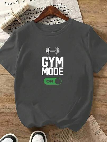 Calvaya 大码女式休闲印花短袖T恤，舒适健身上衣，适合春夏穿着