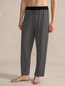 EverLounge Men's Casual Striped Pajama Pants - Multicolor - View 4