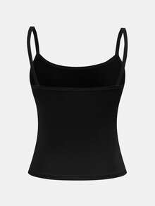 SHEIN Girlism 2件套少女简约舒适亲肤吊带文胸套装 - 彩色 - 查看 3