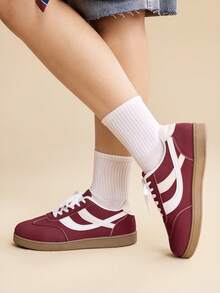 CUCCOO EASI Women's Casual Sneakers - Red - View 8