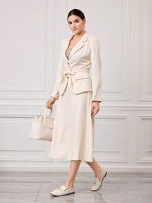 Sleekvia Women Flats Valentine's Day - Beige - View 6