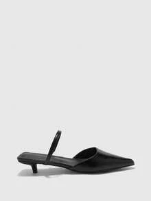 CUCCOO BIZCHIC Women Heeled Sandals - Black - View 2