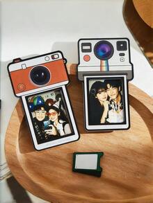 Joivida Khung ảnh từ tính cho tủ lạnh, giá đỡ ảnh nam châm phong cách nghệ thuật sáng tạo, khung từ tính có thể tháo rời để dán ảnh/thẻ/ghi chú lên tủ lạnh/bảng trắng/tủ, phụ kiện trang trí nhà bếp, văn phòng tại nhà. - Nhiều màu - Xem 8