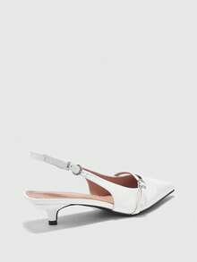 CUCCOO BIZCHIC Sandal Hak Tinggi Wanita - Putih - View 9