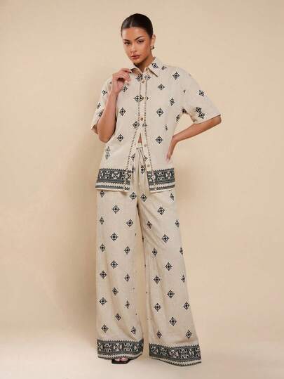 COSMINA Blusa holgada de manga media elegante y casual para mujer, versátil para ir al trabajo, vacaciones en la playa, uso diario y oficina