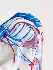 Soleia 2pcs Women Palm Tree Print Tube Top And Pants Set, Vacation Tropical Two Piece Set Beach Set For Women Tropical Vacation Woman Clothes Summer Pants Sets - Multicolor - View 8