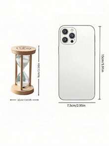 1Pc Glass , Funny Letter Graphic 5 Minutes For Home Decoration, Suitable For Living Room, Bedroom And Dining Room, Decor - White - View 7