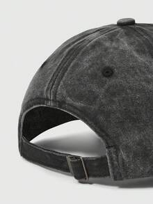 ROMWE Kawaii 1 件女式白眼猫印花时尚软帽，可爱动物图案棒球帽，带可调节帽檐，透气，适合户外运动、露营、旅行、节日礼物 - A - 查看 5