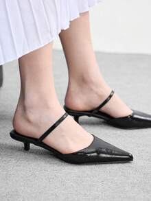 CUCCOO BIZCHIC Women Heeled Sandals - Black - View 6