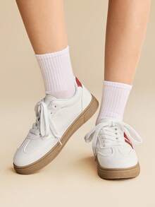 CUCCOO EASI Women Sports Shoes - Red and White - View 10