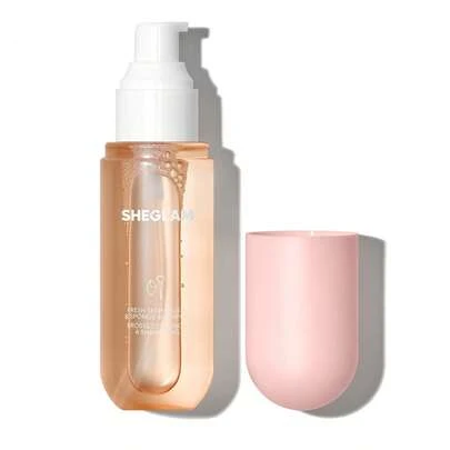 SHEGLAM Fresh Sesh 化妝刷和海綿洗髮精-粉紅色清潔劑 適用於化妝刷海綿粉撲 溫和配方 品牌 美容 化妝 化妝品 適合女性與女孩 完美搭配夏季春季 Y2K 時尚 流行 生日 母親節禮物 假期 派對準備就緒 最佳顏色