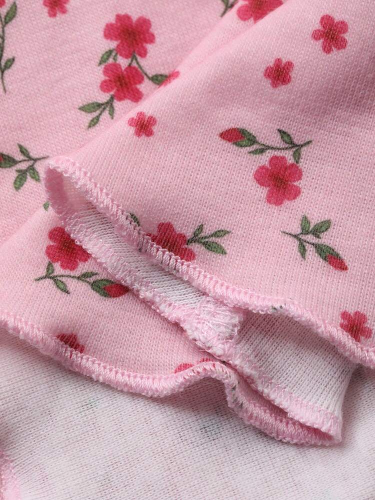 Sweet Floral Lace Patchwork Sleeveless Waist Cinched Short Dress/Nightgown, Women Summer Loungewear
