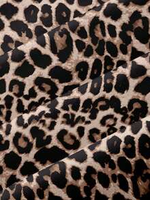 SHEIN LUNE 女士豹纹吊带背心，适合春夏穿着 - 彩色 - 查看 7