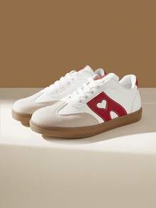 CUCCOO EASI Women Sports Shoes - Red and White - View 3