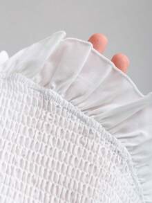 Sweetra 女士镂空吊带背心 - 白色 - 查看 6