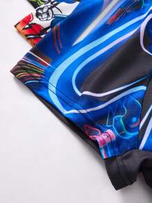 SHEIN 5PCS Tween Boys Undershirt - Multicolor - View 7