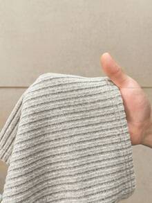 Tween Girls Ribbed Knit Skinny Shorts, Back To School, Mommy And Me Matching Outfits - Apricot - View 12