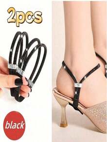 Women's High Heel Non-Slip Shoelaces, Elastic No Tie Shoe Laces, Multi-Colors - Multicolor - View 15