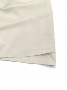 GlowEve 新款套装：黑色方领宽肩带吊带背心+高腰百褶A字裙，时尚夏季女装 - 彩色 - 查看 5