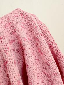 Elamini Women's Sweet & Cute Date Casual Vacation Fashion Everyday Versatile Chiffon Ditsy Floral Waist Fitted Mini Dress - Multicolor - View 7