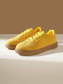 CUCCOO EASI Women Sports Shoes - Yellow - View 3