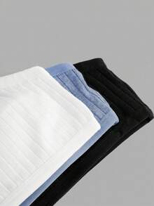 Dozemod Kids Tween Girl 3pcs Fashion Simple Padded Non-Slip Tube Top Bra Set - Multicolor - View 6