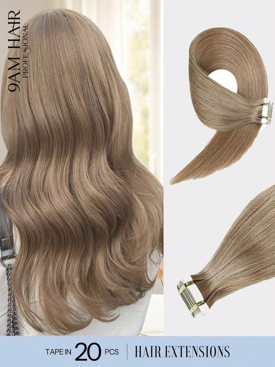 18-22 Inch 150% Straight Tape In Human Hair Extension Tape In Hair Tape Ins Hair Extensions - S20 - View 1