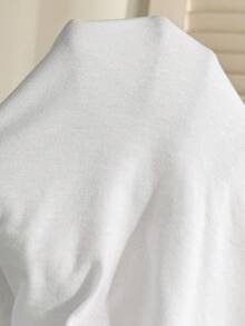 SHEIN Bộ đồ bầu 2 món kiểu dáng thường ngày, áo thun và quần short in họa tiết New York. - Đen và trắng - Xem 8
