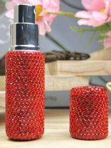 Diamond-Set Perfume Dispenser - Vacuum Pressed Sample Bottle -10ml Makeup Travel Mini Spray Bottle,Room Decor , Ramadan Decor, Home Decor, Bathroom Decor - Multicolor - View 20