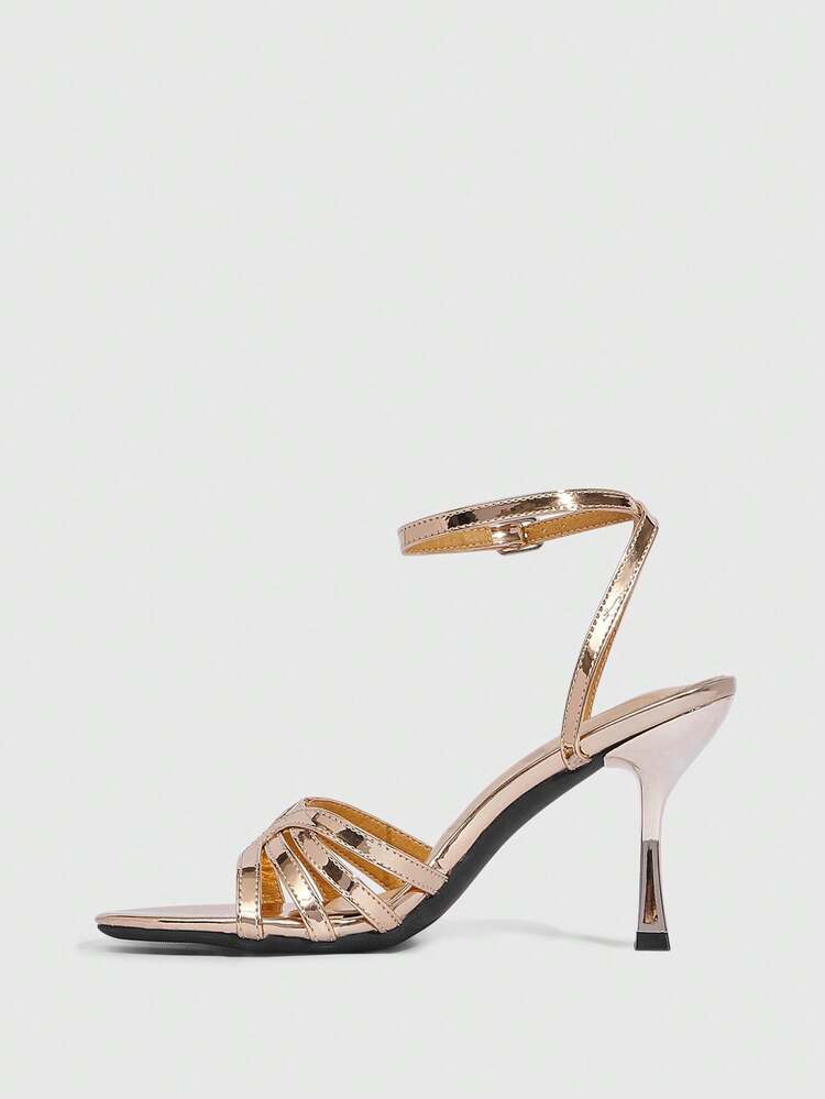CUCCOO SZL Women's Fashionable And Elegant Office High Heel Sandals Spring Shoes