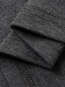 Đầm midi tay ngắn cổ polo dành cho nữ, đầm midi ôm sát eo thon. - Xám - Xem 8