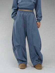 COUREZ 女士运动裤 - 藏蓝色 - 查看 5