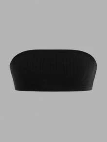 Dozemod Kids Tween Girl 3pcs Fashion Simple Padded Non-Slip Tube Top Bra Set - Multicolor - View 7