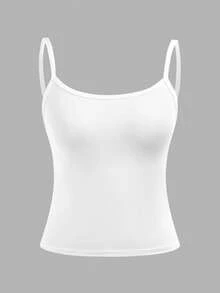 SHEIN Girlism 2件套少女简约舒适亲肤吊带文胸套装 - 彩色 - 查看 8