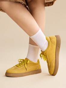 CUCCOO EASI Women Sports Shoes - Yellow - View 8