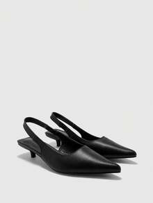 CUCCOO BIZCHIC Women Heeled Sandals - Black - View 6