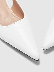 CUCCOO BIZCHIC Women Heeled Sandals - White - View 8