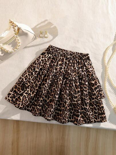 تنورة نمر عادية للبنات، ملابس صيفية، تصميم عصري متعدد الاستخدامات للعطلات والسفر والحرم الجامعي والارتداء اليومي