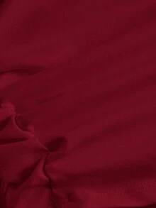 SHEIN Tween Girl Minimalist Comfortable Ruched Camisole - Multicolor - View 4